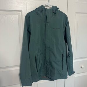 Columbia Men's Teal Raincoat